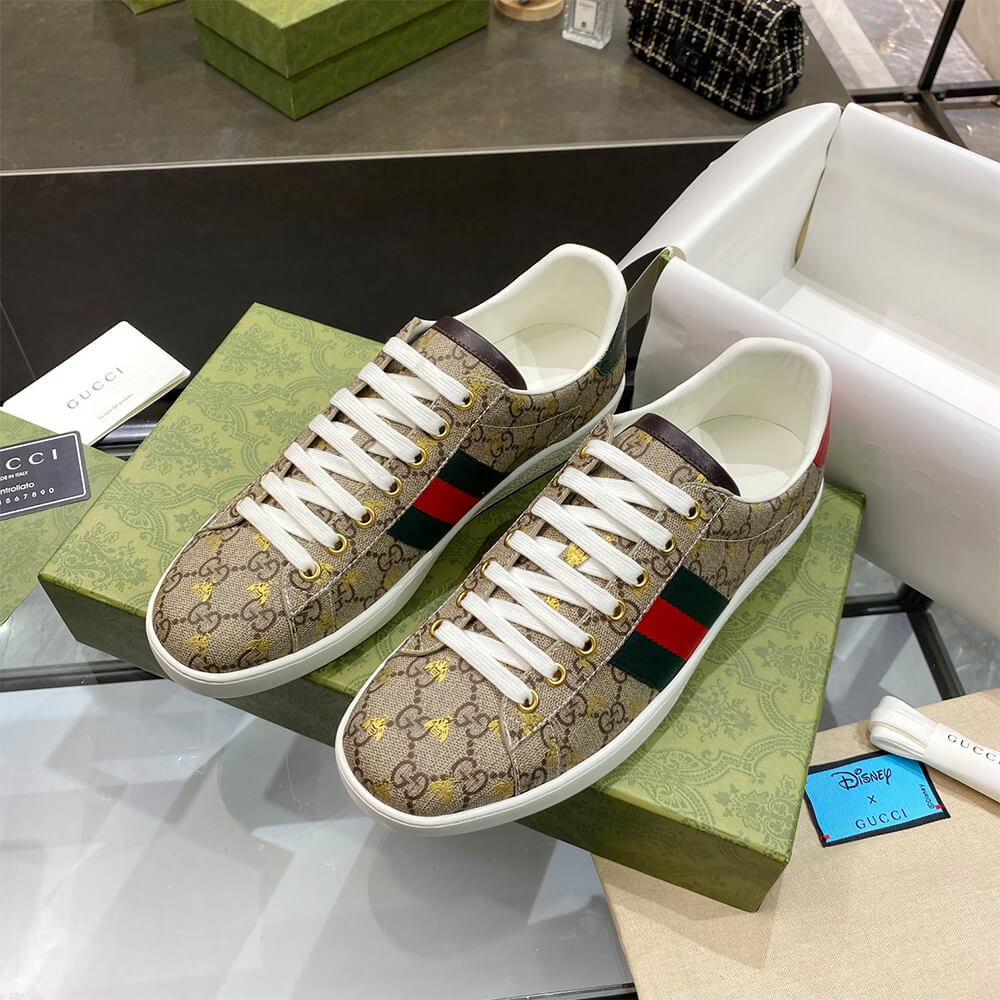 Ace GG Supreme sneaker with bees
