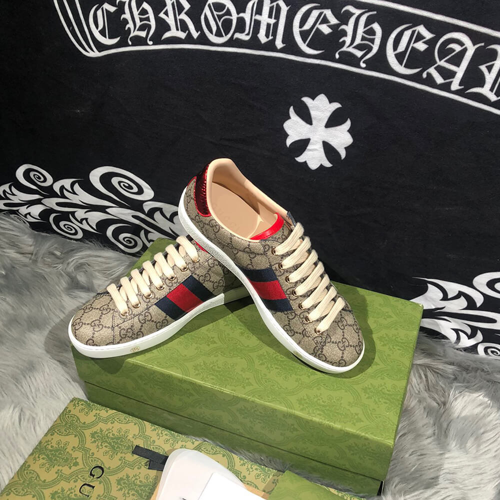 Ace GG Supreme sneaker with bees