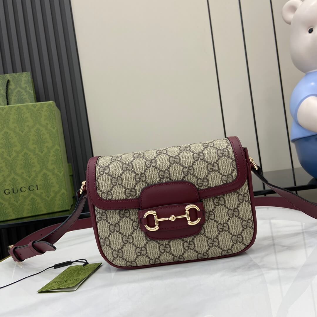 G*u*i horsebit 1955 soft mini shoulder bag