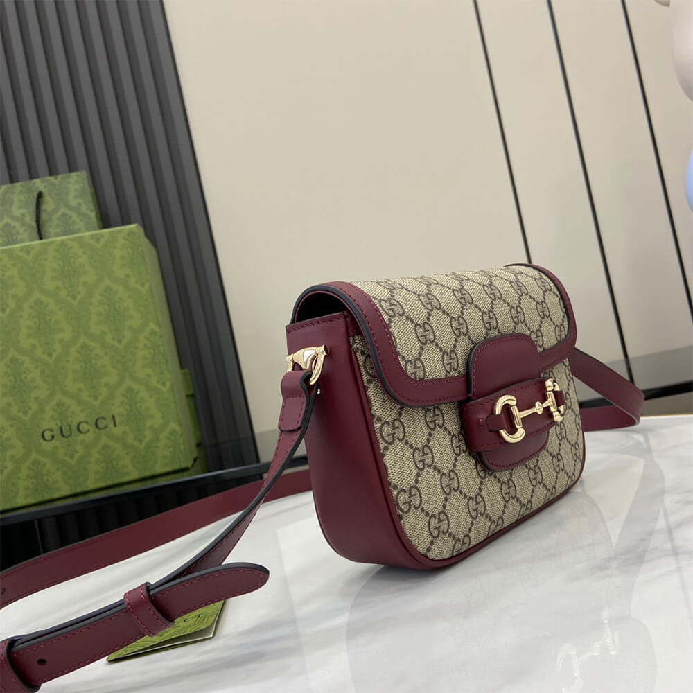 G*u*i horsebit 1955 soft mini shoulder bag