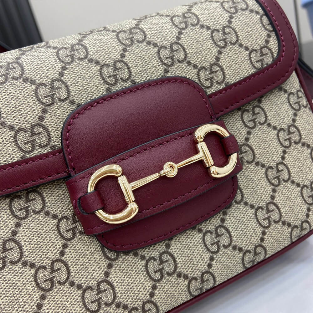 G*u*i horsebit 1955 soft mini shoulder bag