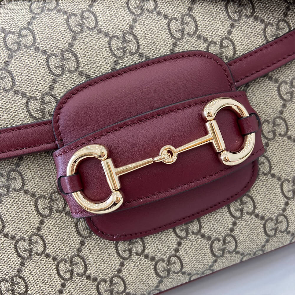 G*u*i horsebit 1955 soft small shoulder bag