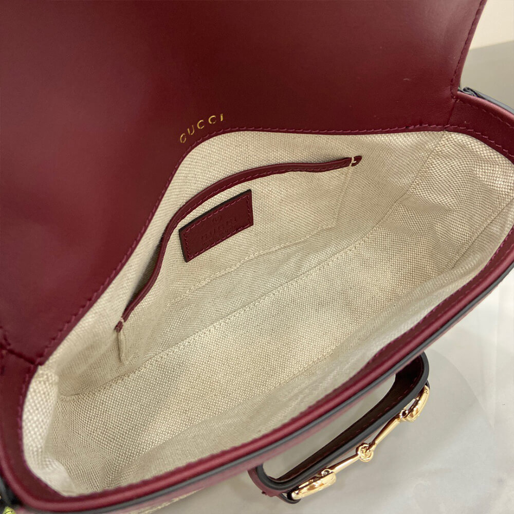 G*u*i horsebit 1955 soft mini shoulder bag