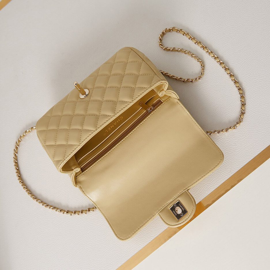 CHANEL Mini Flap With Top Handle