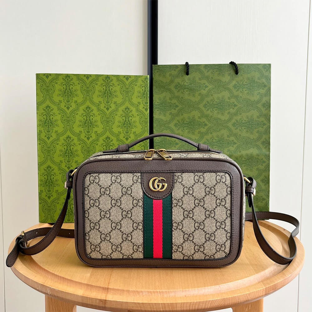 G*u*i ophidia small top handle bag