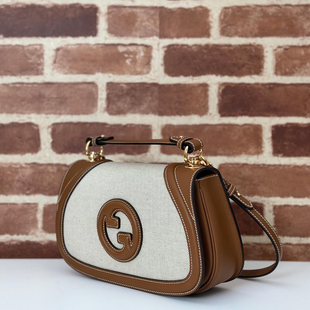 G*u*i blondie medium top handle bag