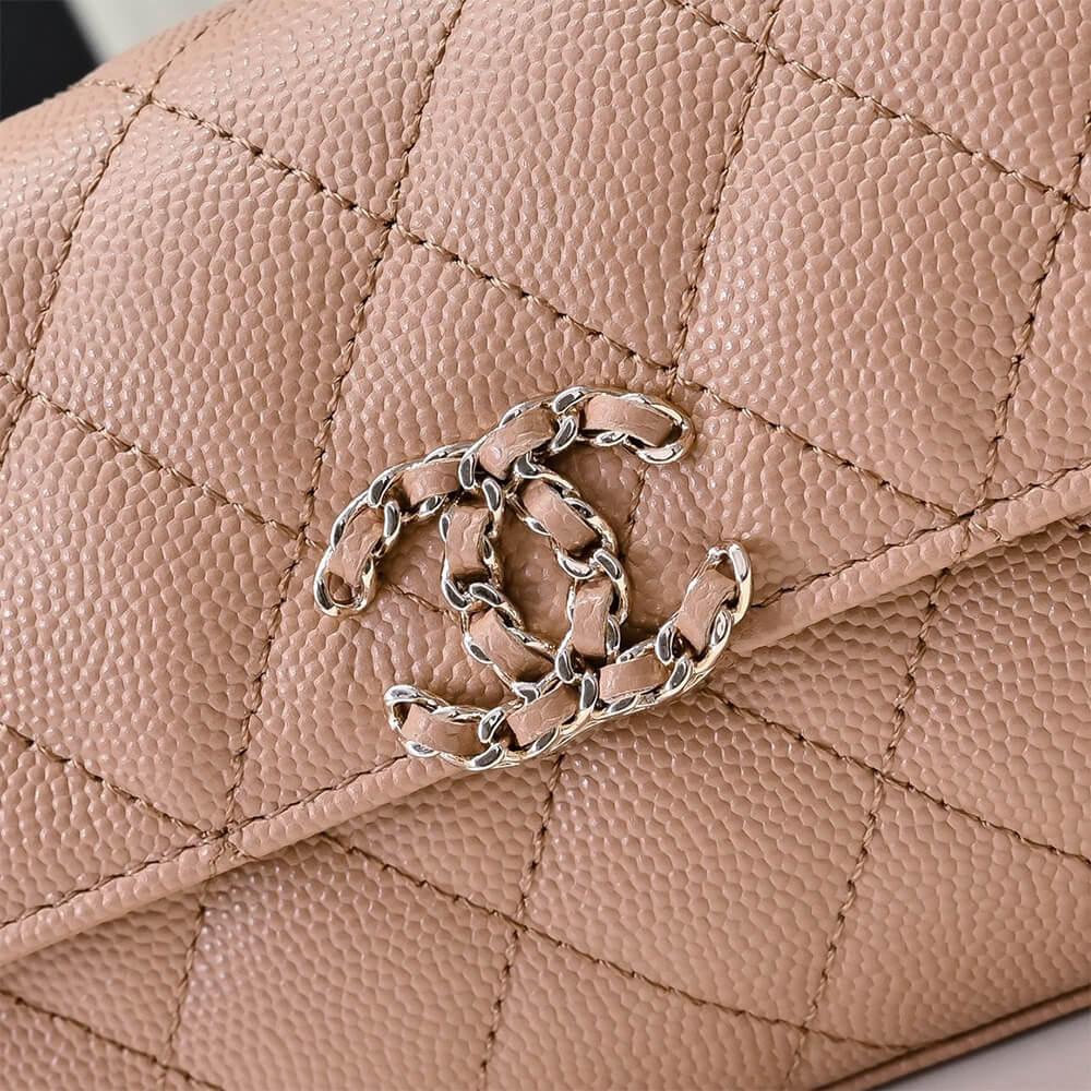 Chanel Flap Phone Holder with Chain(HIGH-END GRADE)